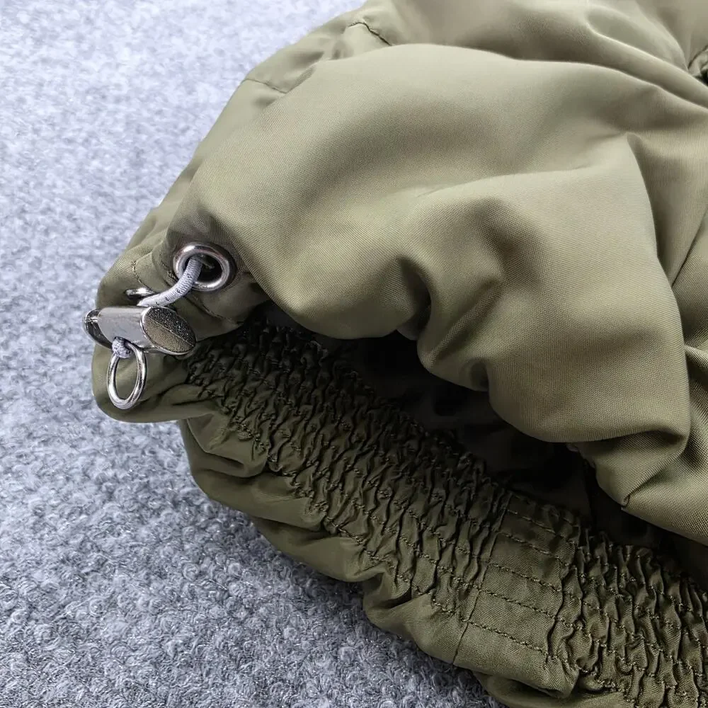 Eddie Bauer Vest Womens XS Green Hooded Goose Down 650 Fill Power Sherpa Lined